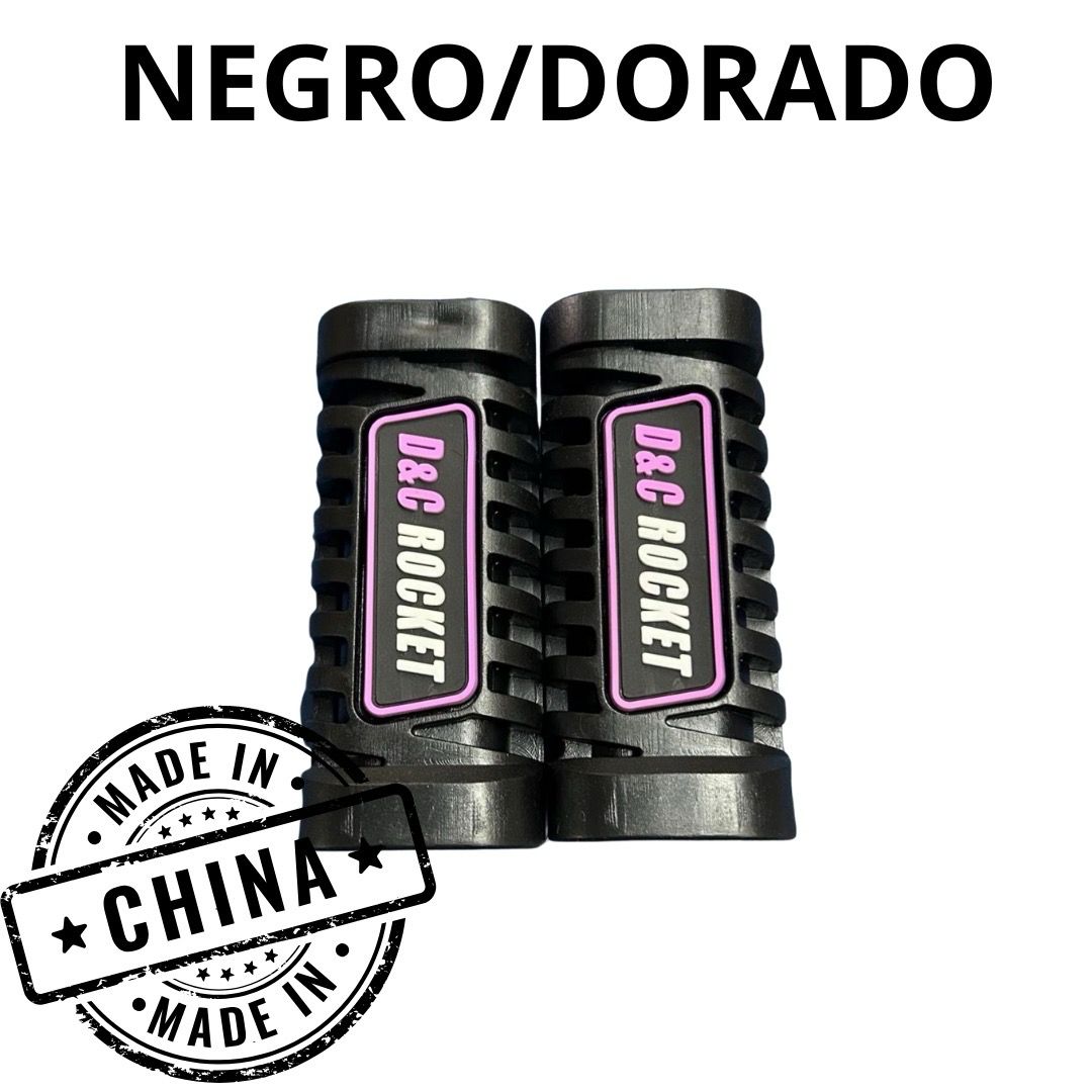 Goma posapie negro/morado dyc rocket estilo pro taper Ft-125/150