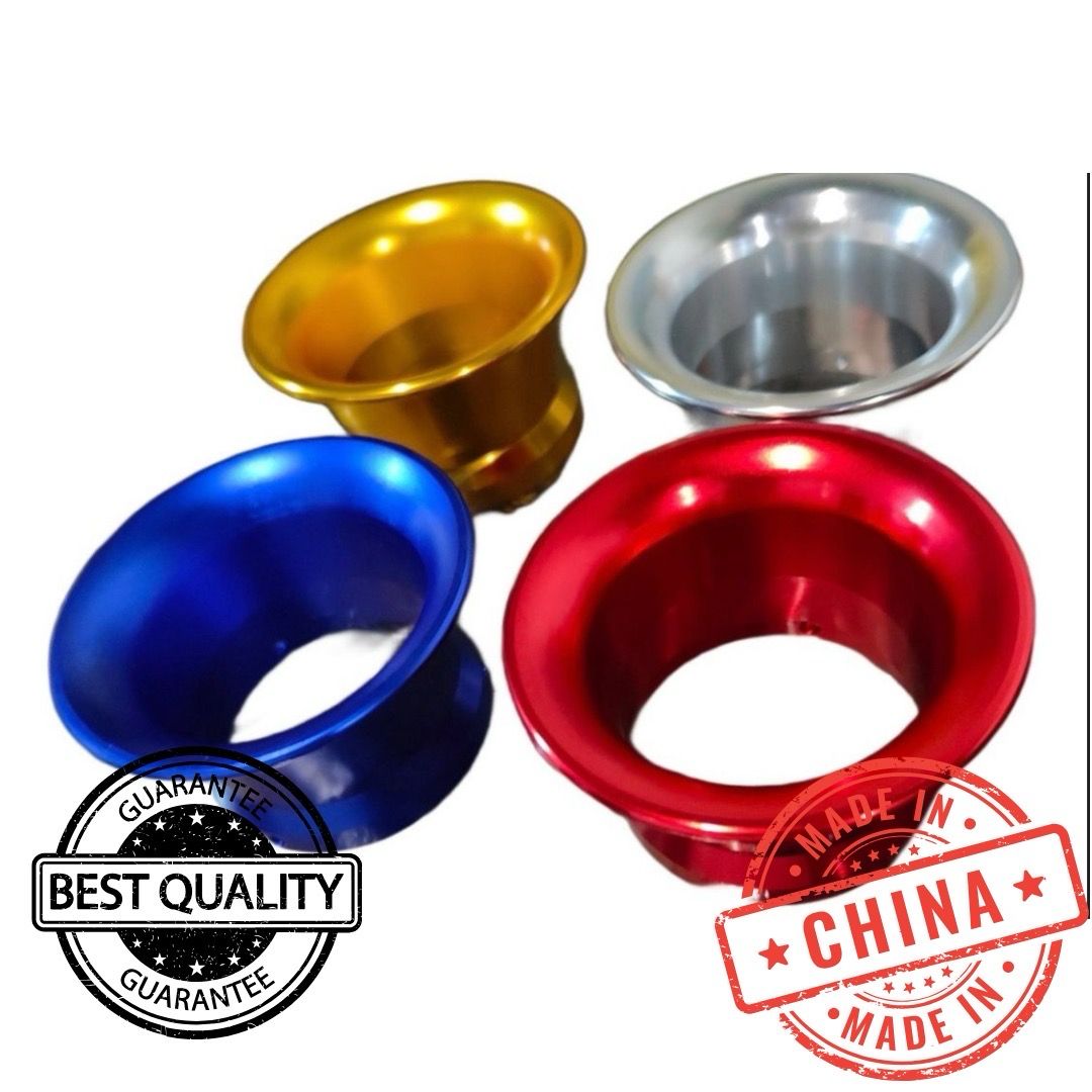 VENTURI FILTRO CARBURADOR CORTINA PLANA 32/34 MM (BOCA DE 55MM) DORADO(PRODUCTO NUEVO)