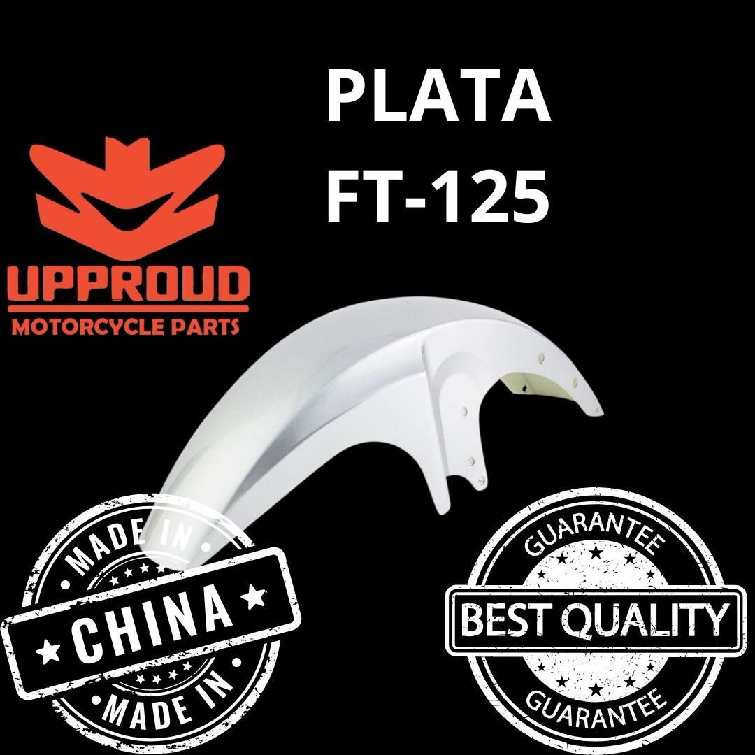 Salpicadera delantera plata FT125 (PRODUCTO NUEVO)