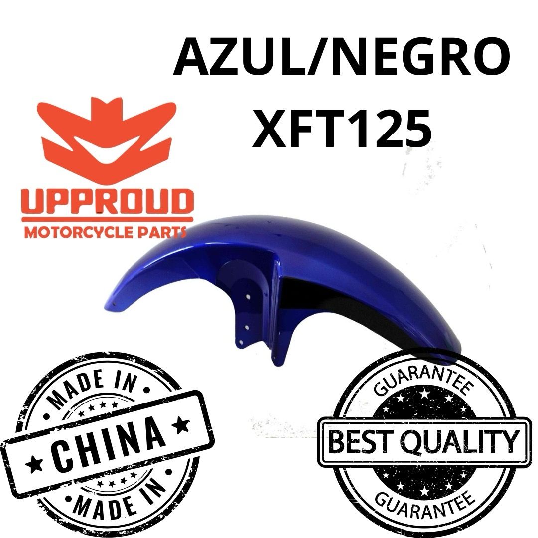 Salpicadera delantera azul/negro XFT125 (PRODUCTO NUEVO)