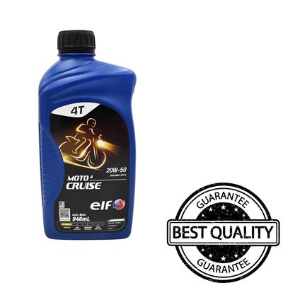 Aceite Mineral ELF Moto Cruise 4t 20w-50 946 ml (Caja con 12)