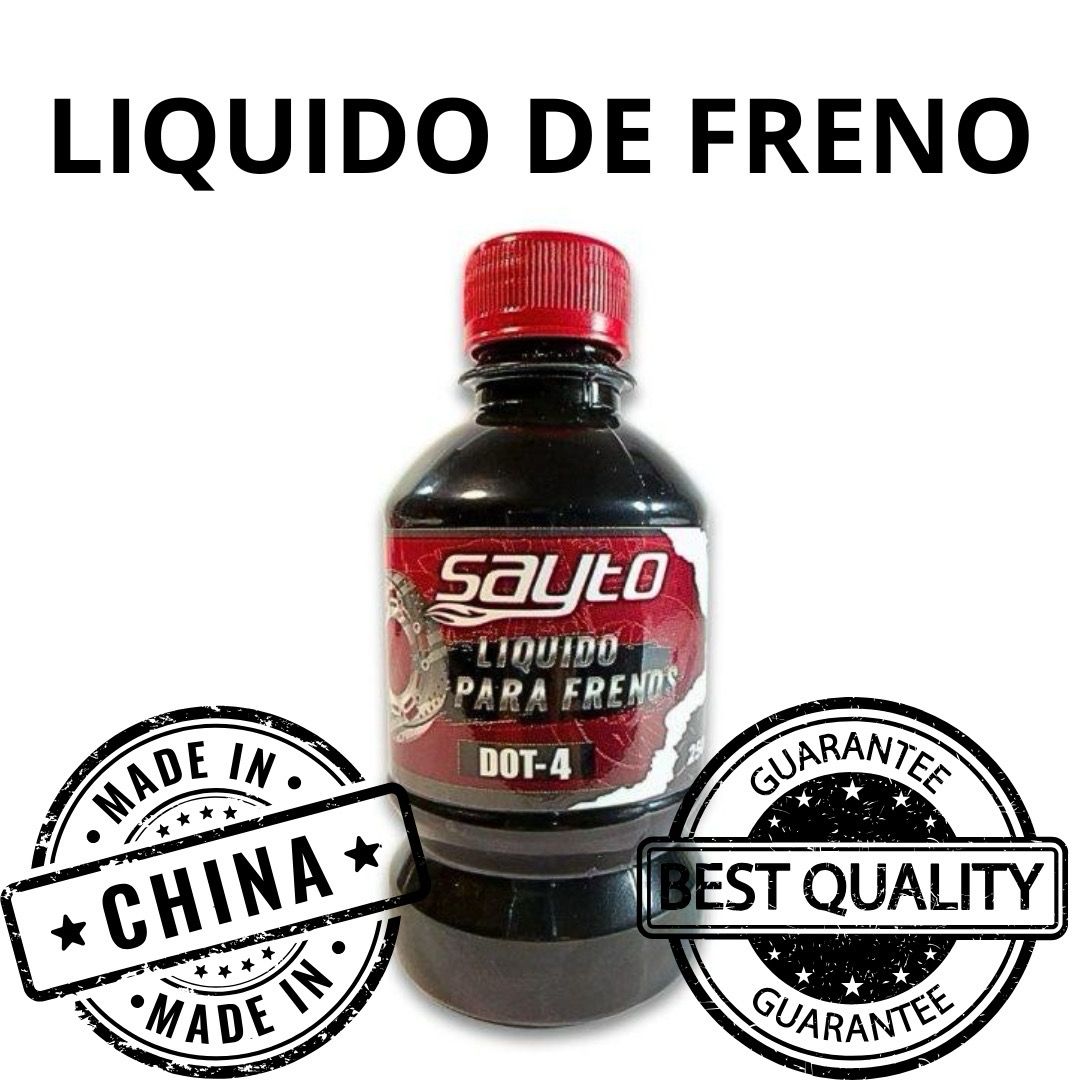 Liquido de frenos Sayto 250 ml DOT 4