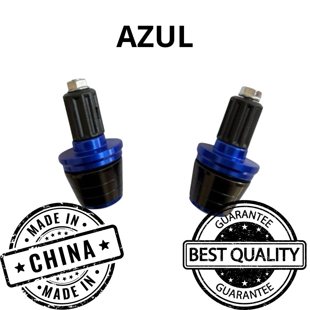 Contra peso para puño de manubrio CPAXP-001 azul AXESPRO