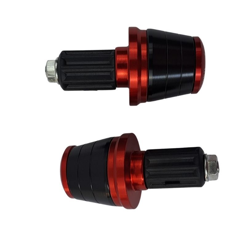 Contra peso para puño de manubrio aluminio CPAXP-001 rojo AXESPRO
