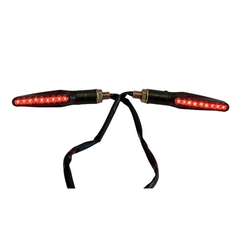 Luces direccionales secuenciales LED rojas 5W 500LM 12V DC AXESPRO