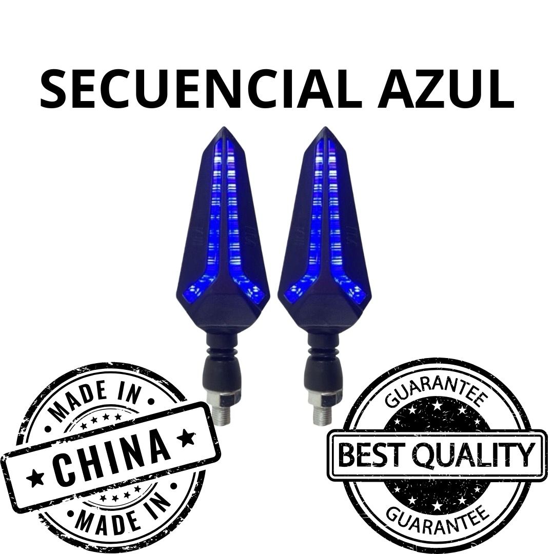 Luces direccionales secuenciales LED LDAXP-014 azul 5W 500LM 12V DC	 AXESPRO