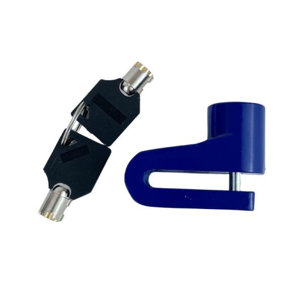 Candado de disco sencillo SEAXP-001 azul AXESPRO