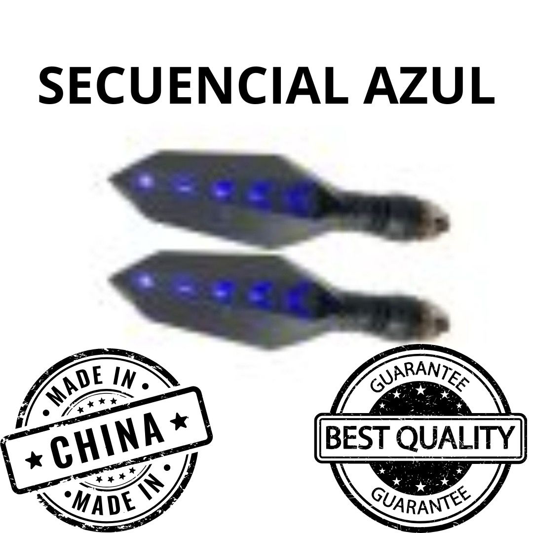 Luces direccionales secuenciales LED LDAXP-013 azul 5W 500LM 12V DC AXESPRO