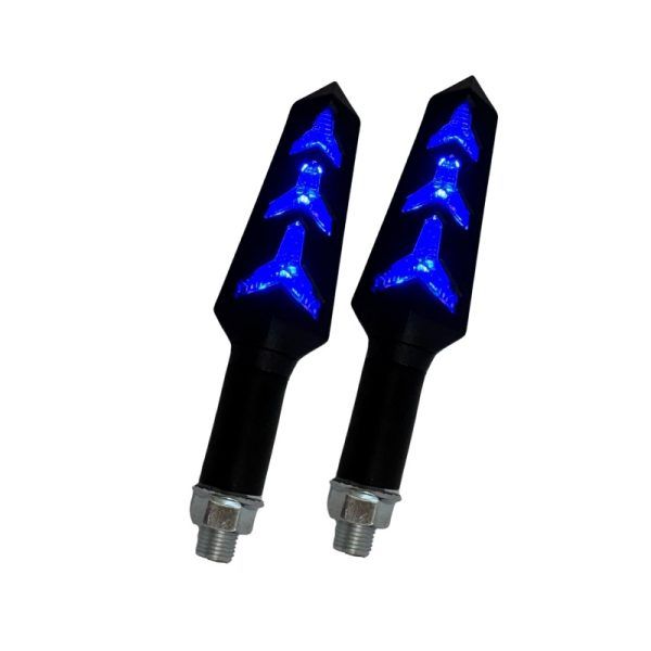 Luces direccionales secuenciales LED LDAXP-022 amarillo/azul 5W 500LM 12V DC AXESPRO