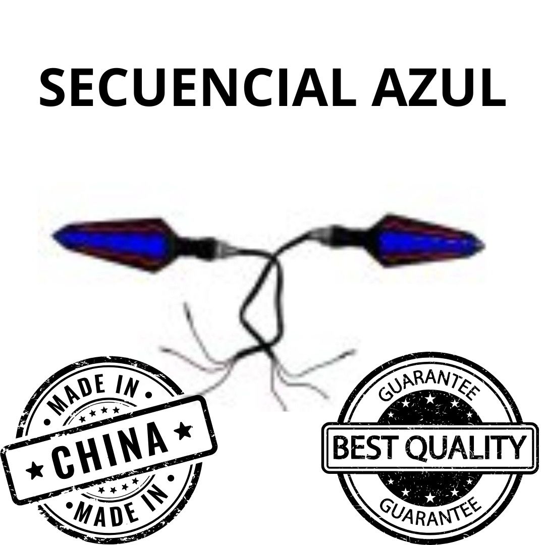 Luces direccionales secuenciales LED LDAXP-020 azul 5W 500LM 12V DC AXESPRO