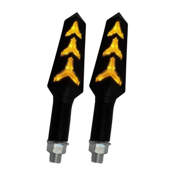 Luces direccionales secuenciales LED LDAXP-022 amarillo 5W 500LM 12V DC AXESPRO