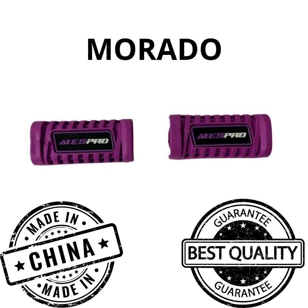 Gomas posapies FT125 morado AXESPRO