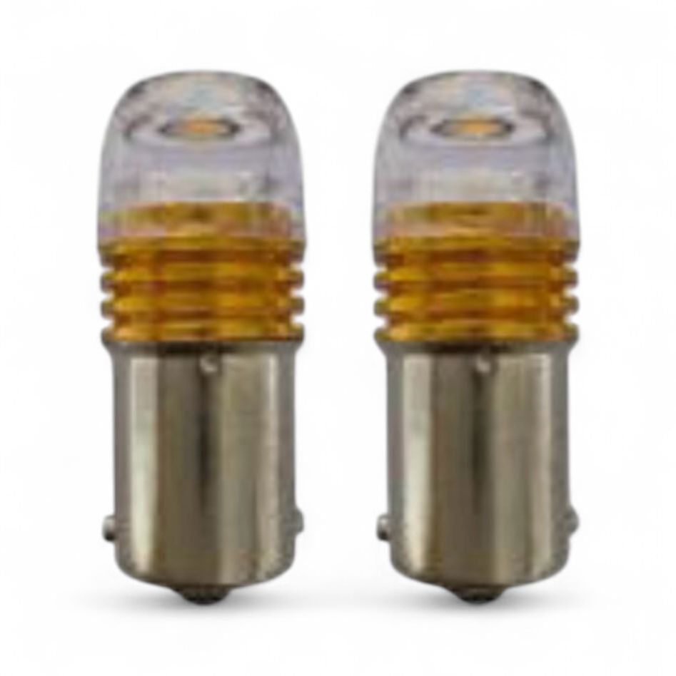 Foco de direccional con estrobo amarillo (Par)