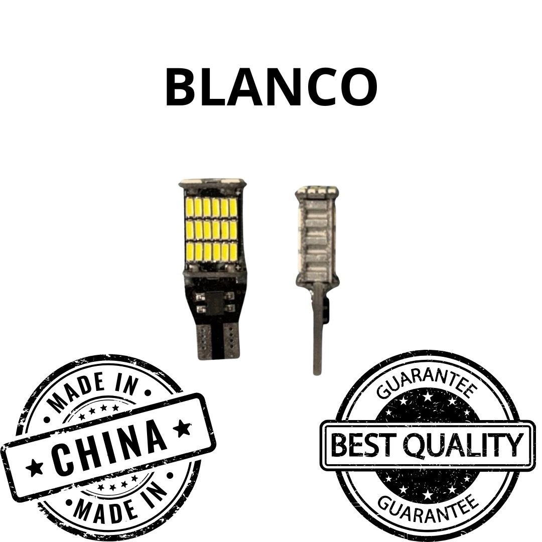 Foco LED pellizco 45 chips FOAXP-010 4.4W 800LM 12V/DCblanco