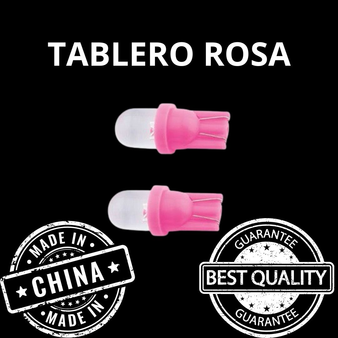 Foco LED T10 rosa pellizco (Tablero)