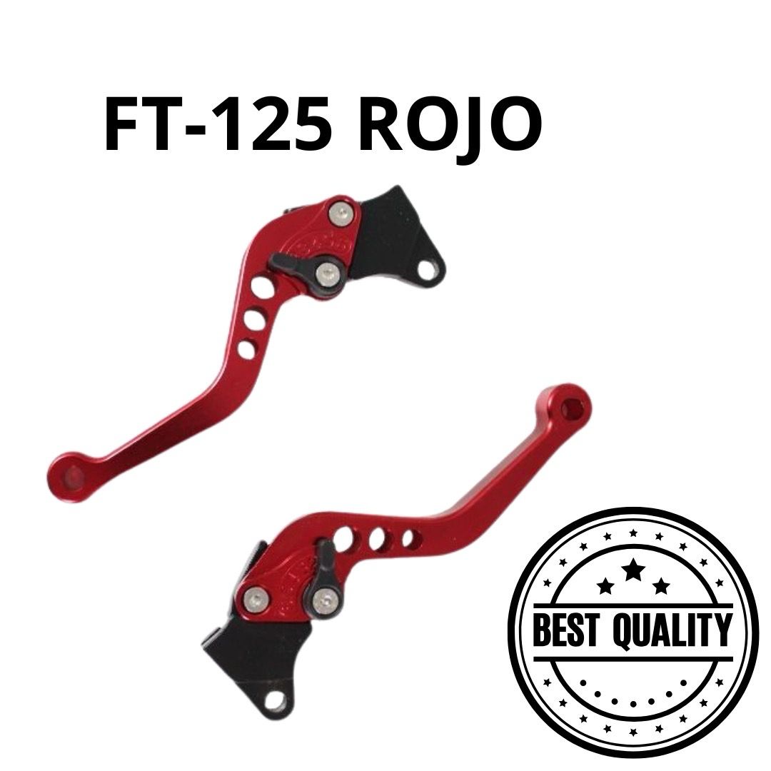 MANIJAS ALUMINIO ROJO FT-125