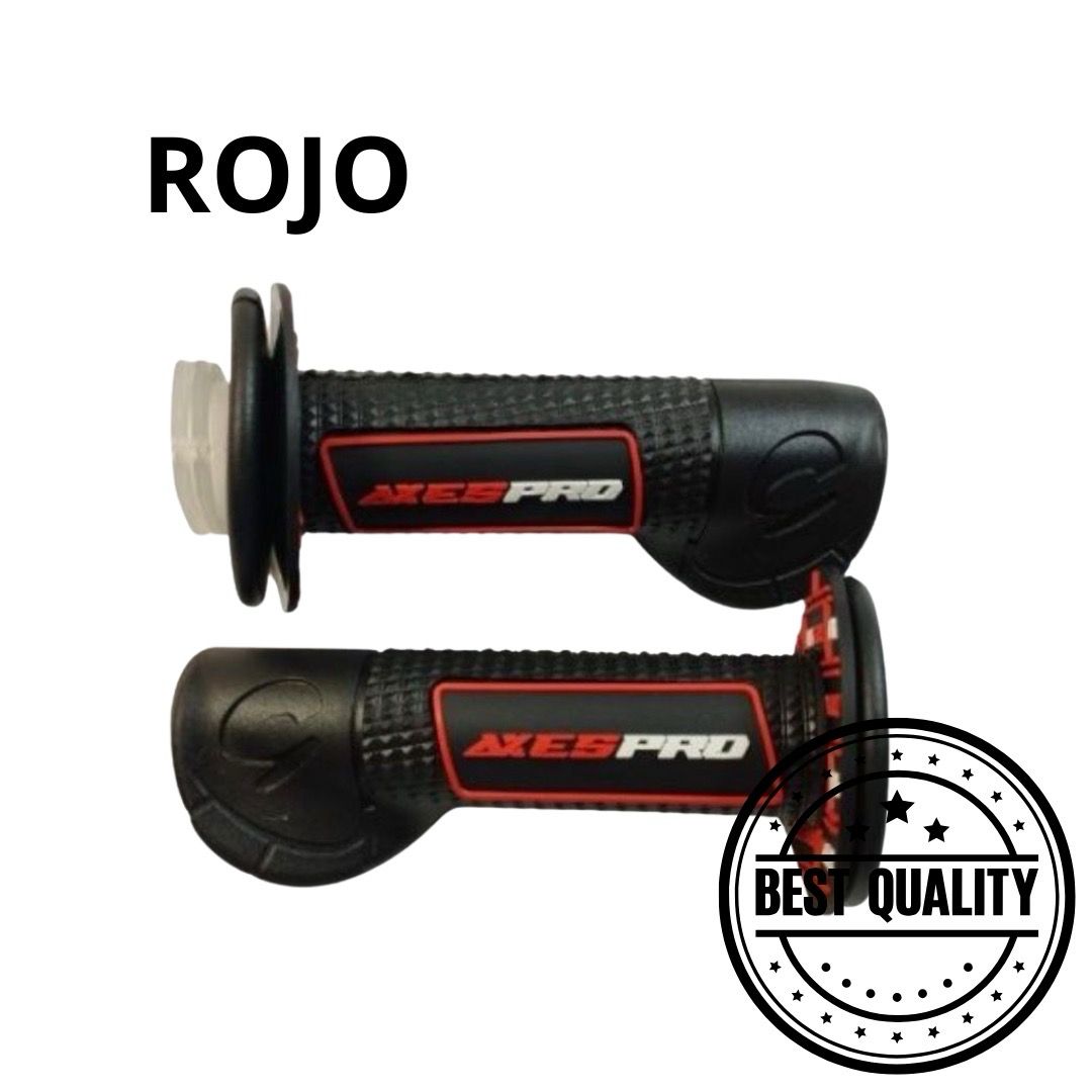 Puños hule GRAXP-004 rojo AXESPRO