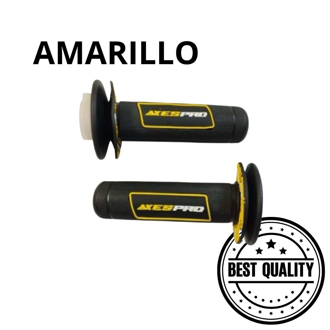 Puños hule GRAXP-003 amarillo AXESPRO