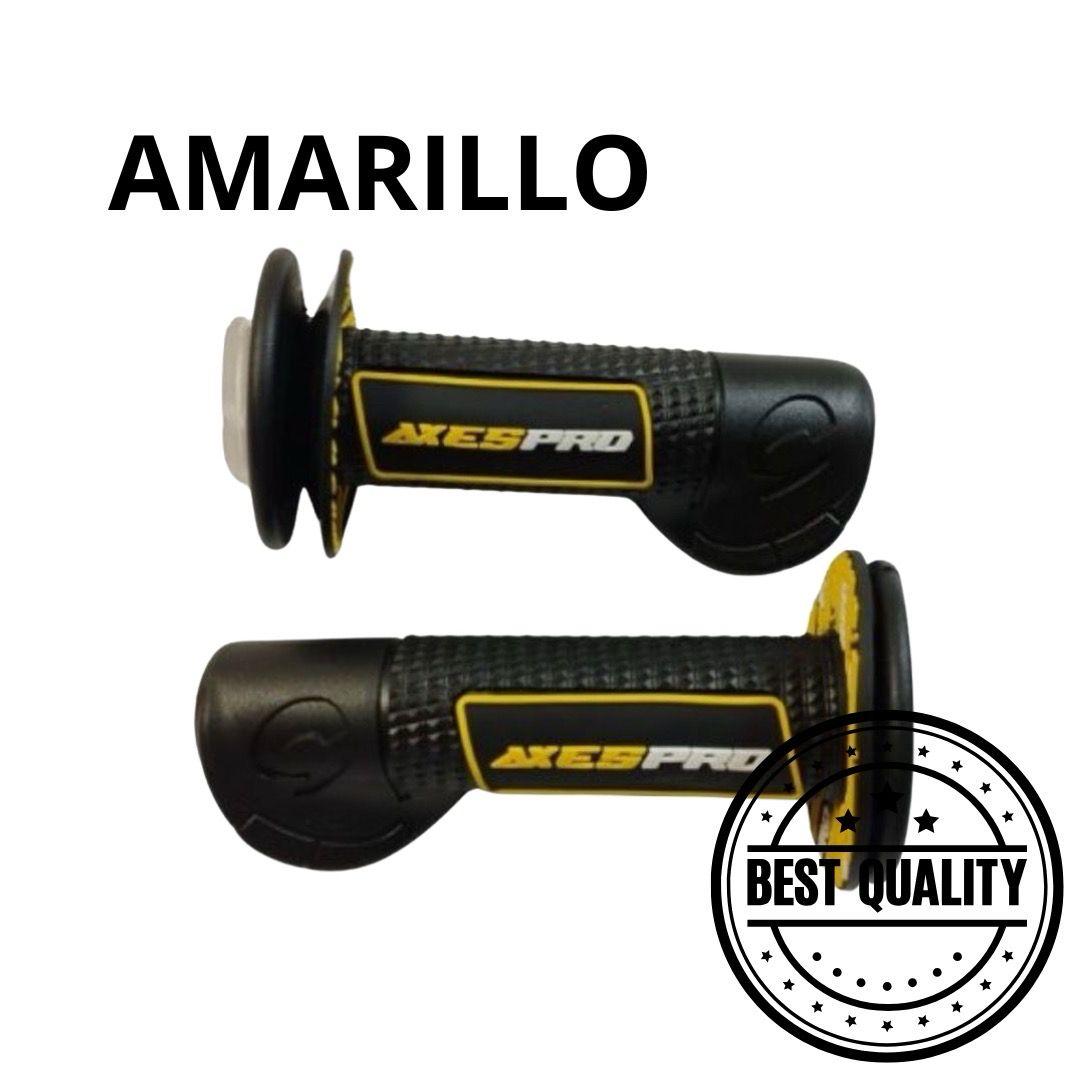 Puños hule GRAXP-004 amarillo AXESPRO
