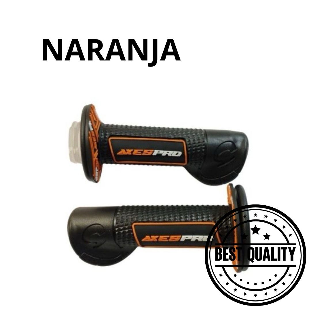 Puños hule GRAXP-004 naranja AXESPRO