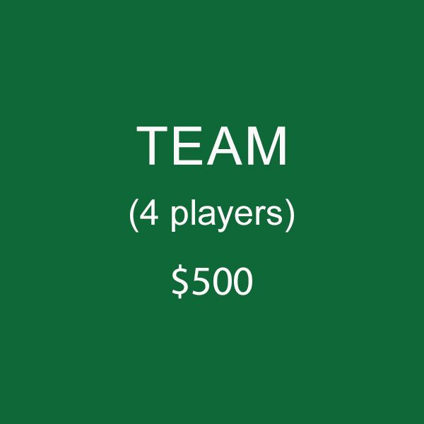 Foursome Player William Creston Hill Memorial Golf Tournament