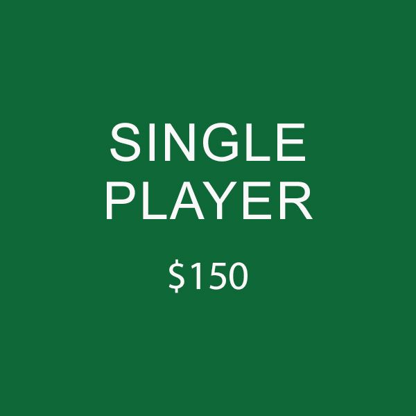 Single Player William Creston Hill Memorial Golf Tournament