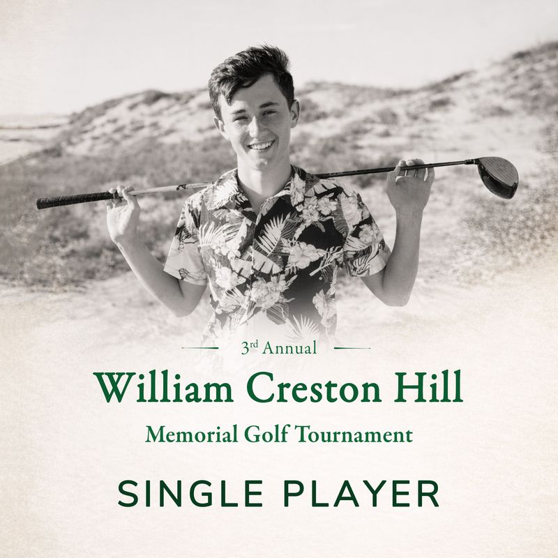 WCH Memorial Golf Tournament - Single Player