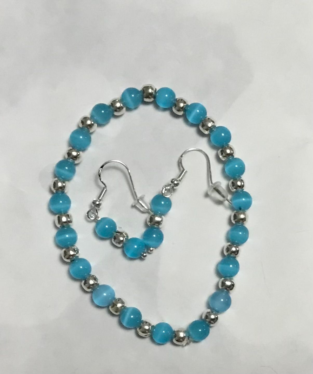 Aquamarine Bracelet set