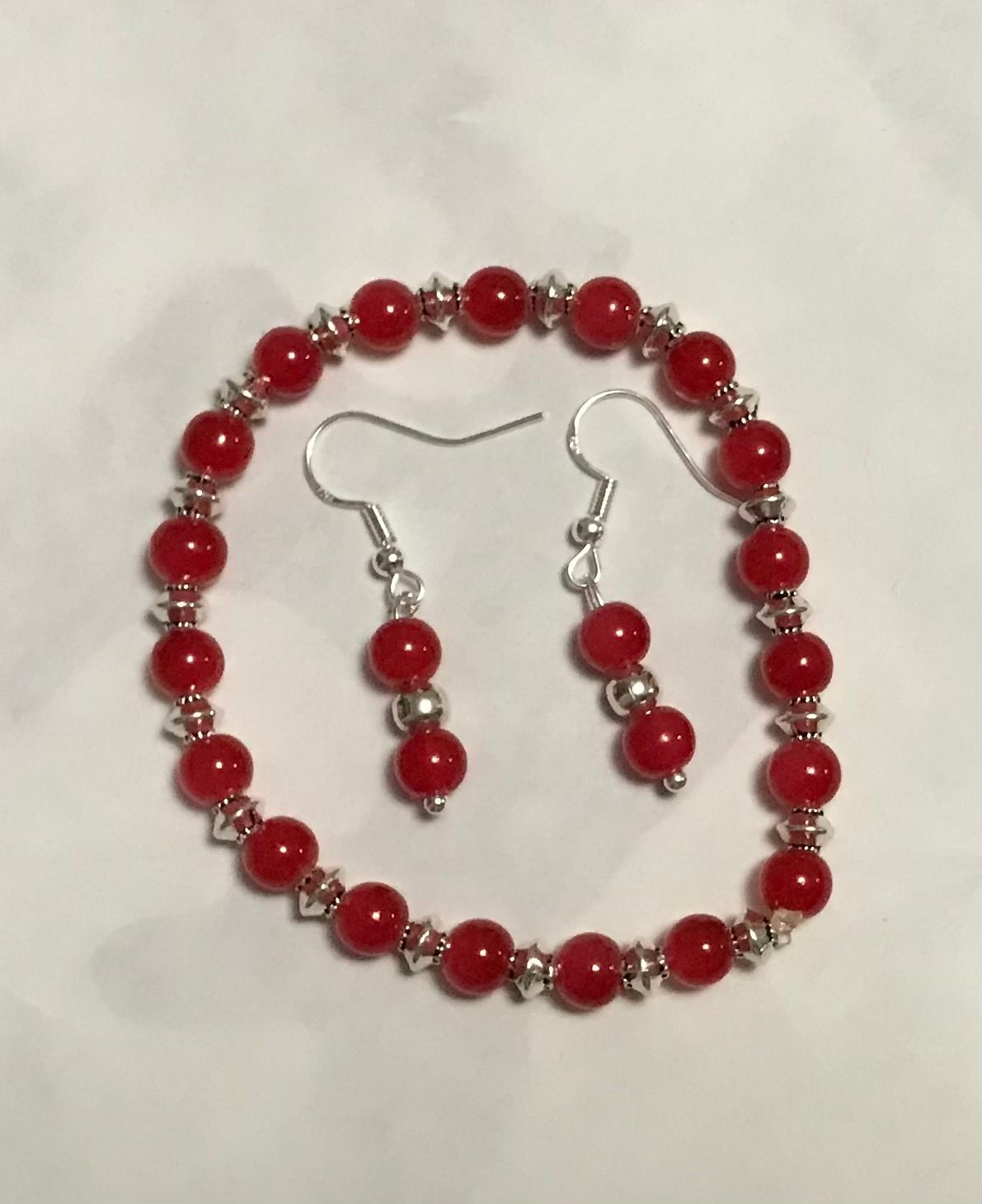Red Bracelet set