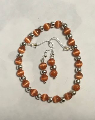 Brown bracelet set