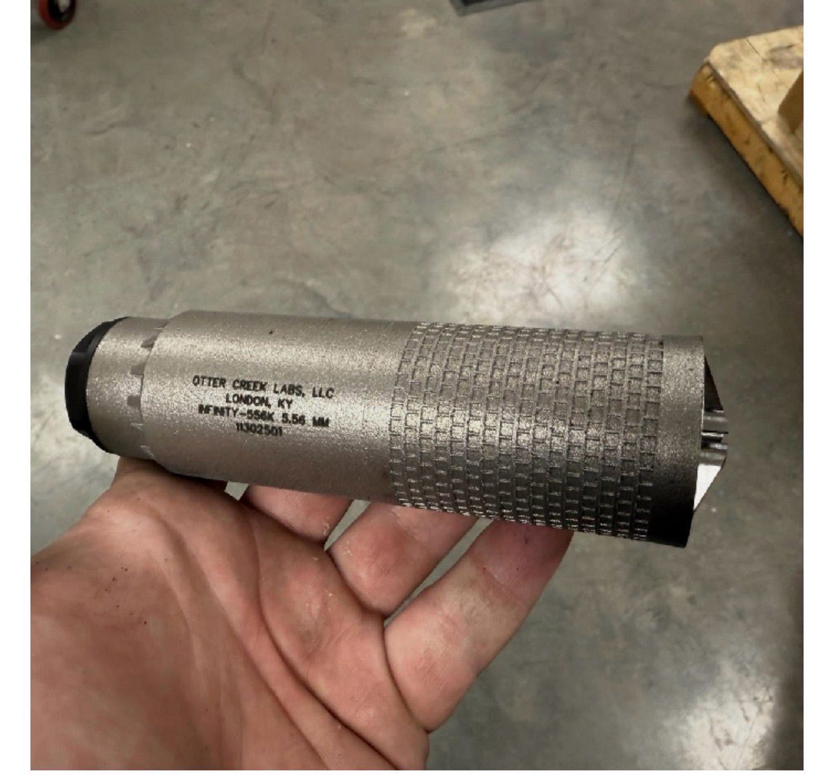 Otter Creek labs Infinity 556K Deposit. (Production Suppressor Will Be Black)