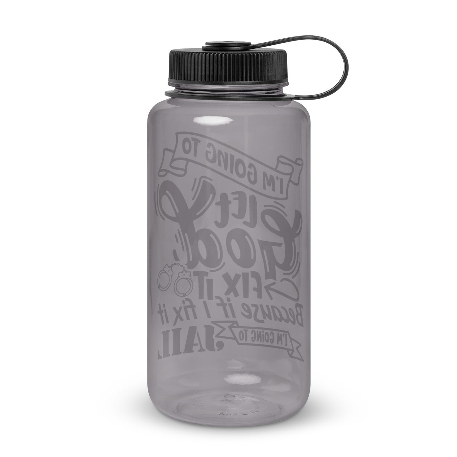 &quot;Let God Fix It&quot; Funny Christian Water Bottle