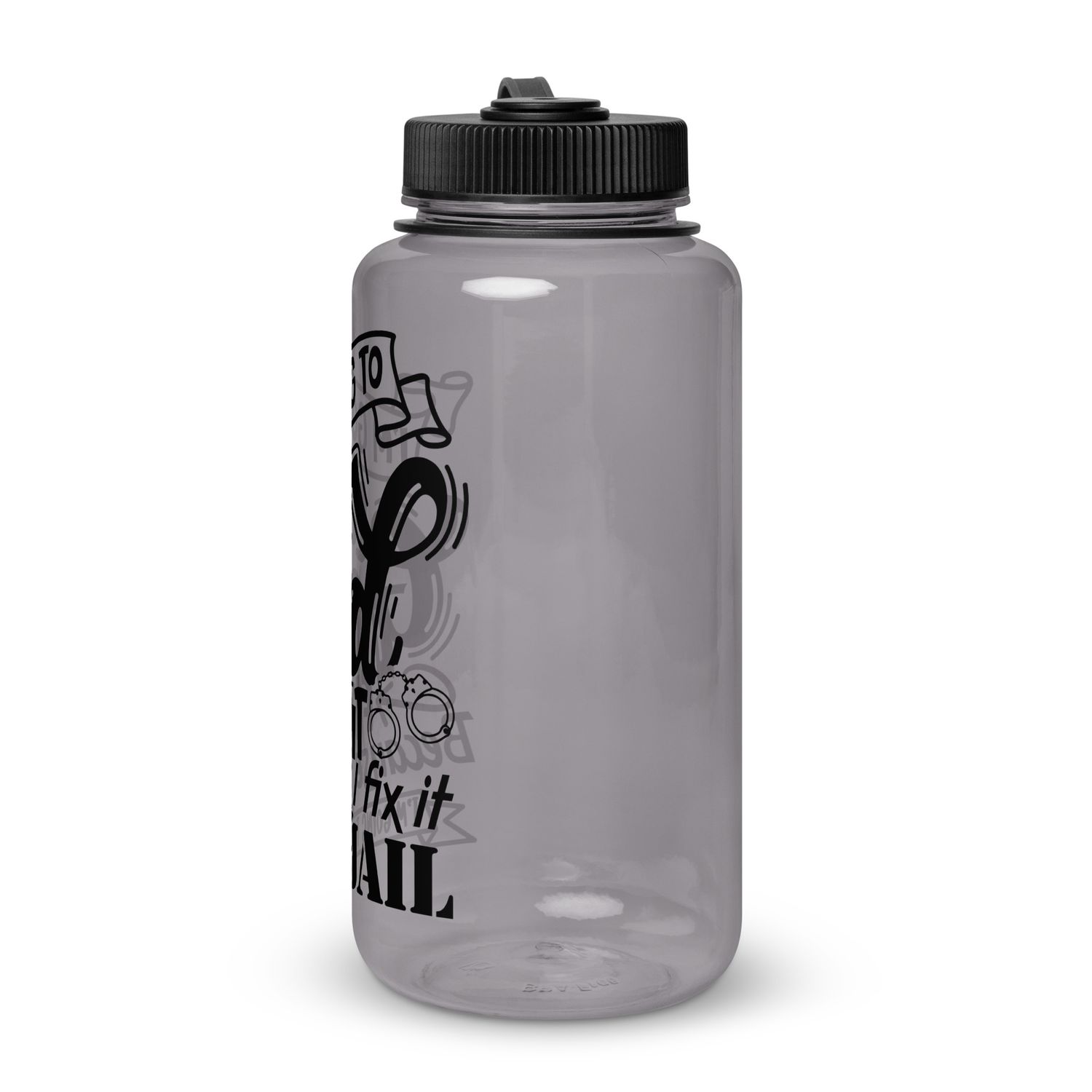 &quot;Let God Fix It&quot; Funny Christian Water Bottle