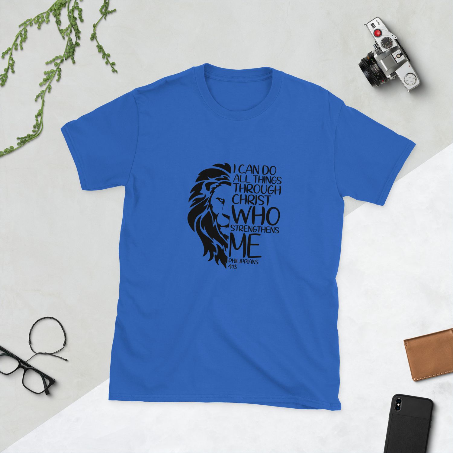 Lion of Judah Christian T-Shirt – Bold Faith-Based Apparel