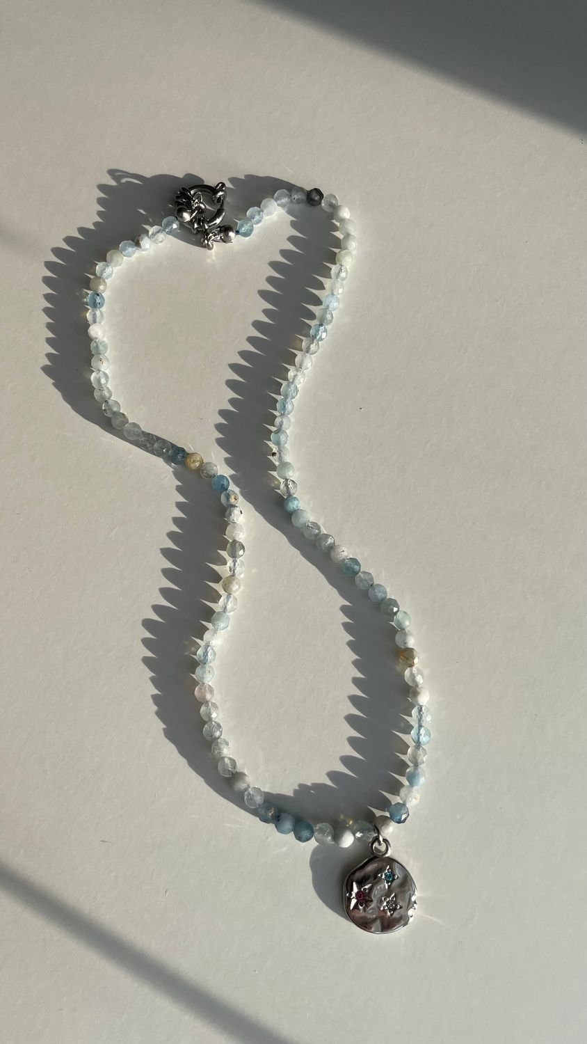 Chocker z agatów
