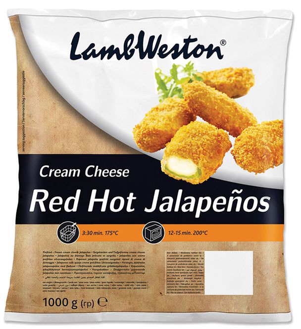 LambWeston Red Hot Jalapenos 1kg