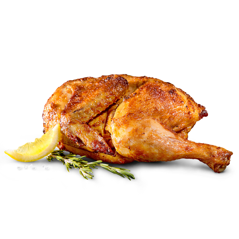 LEZITAT Halve Kip Voorgebraden 1kg LEZITAT Halve Kip Voorgebraden 1kg