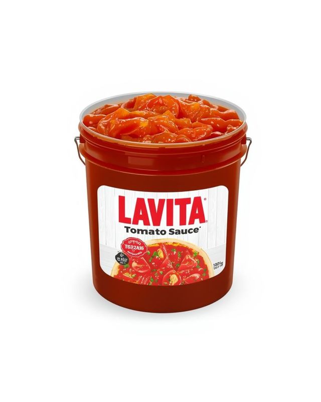 LAVITA Pizzasaus Gekruid 10lik Kova LAVITA Pizzasaus Gekruid 10lik Kova