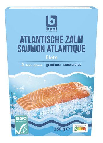 Everyday Zalmfilet Atl.graatl.ASC 2x125gr Everyday Zalmfilet Atl.graatl.ASC 2x125gr