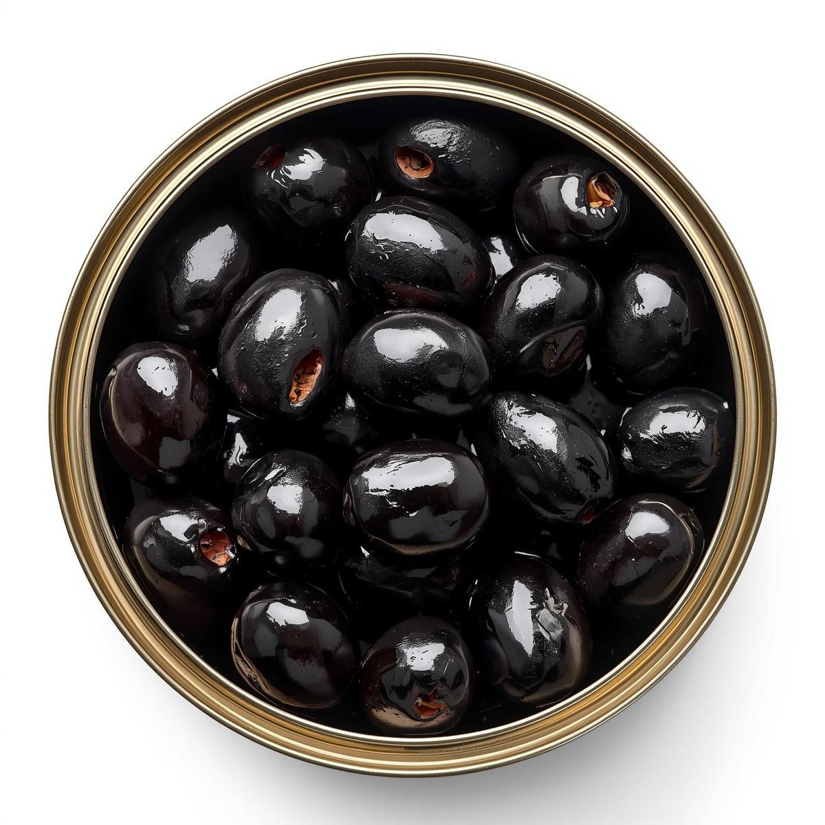 Zwarte Olijven (zonder pit) Blik 4250gr