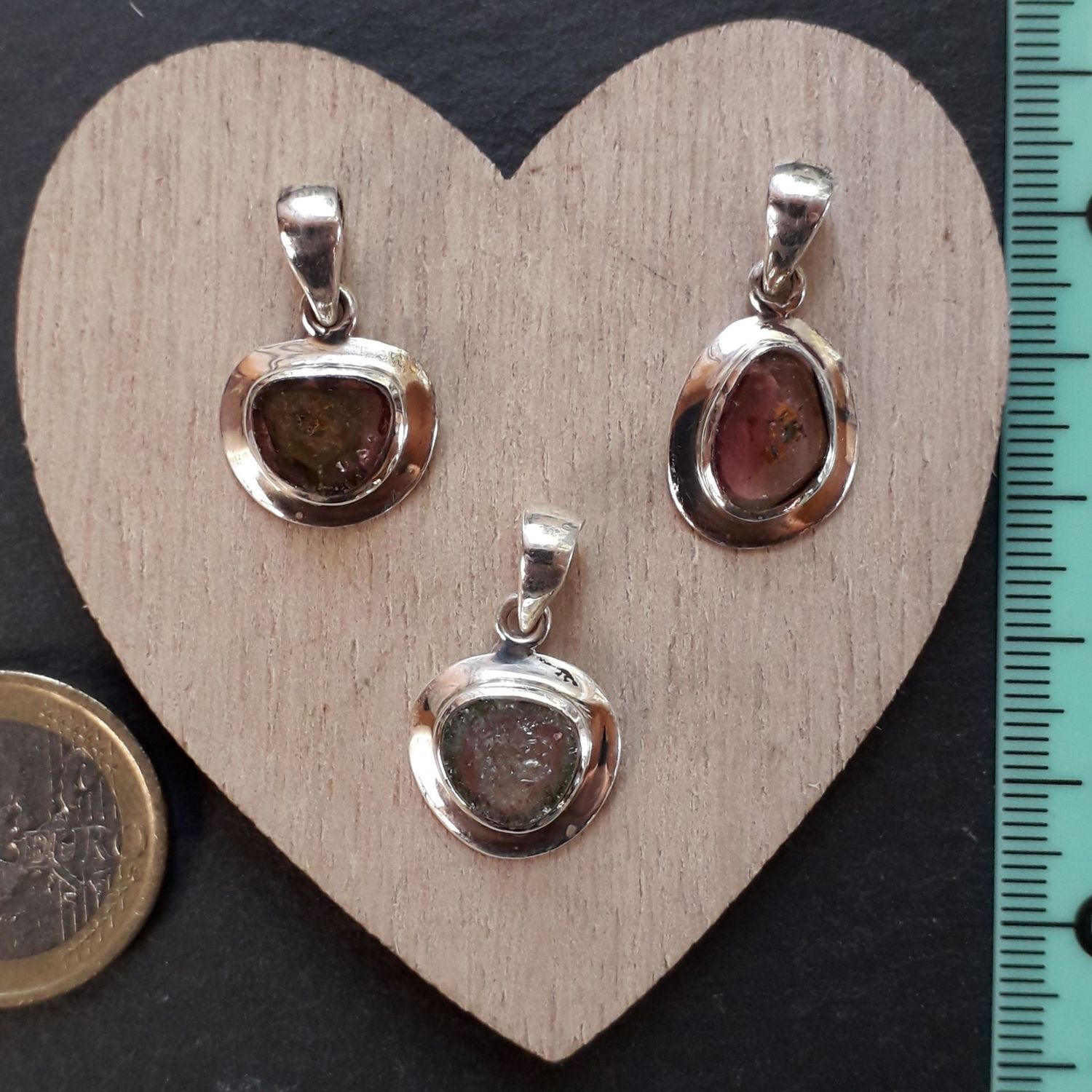 Anhänger Wasermelonen-Turmalin Anhänger Wasermelonen-Turmalin