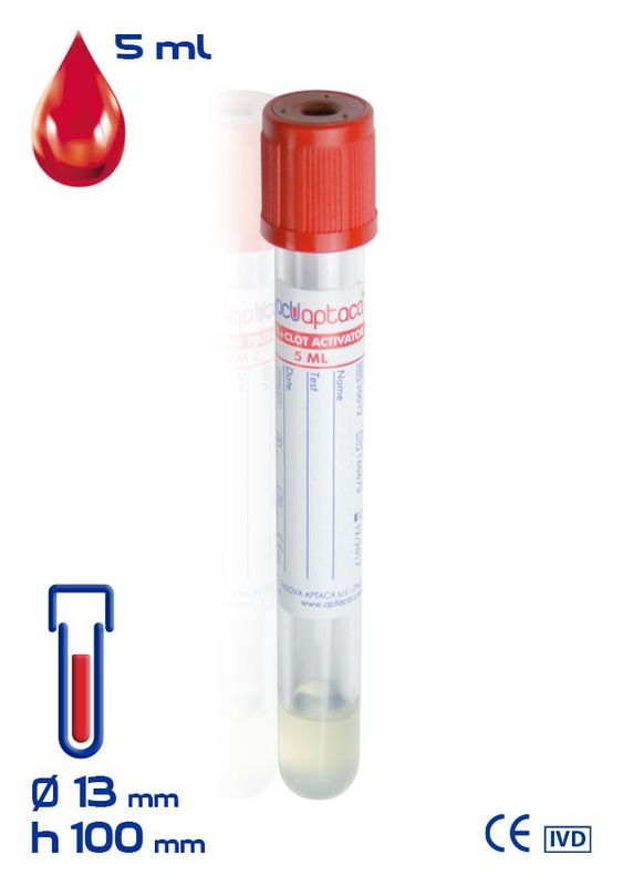 Provette Sottovuoto Siero 5ml (100 pz)