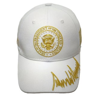 Gold Presidential Cap