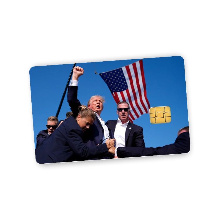 Trump Fist Pump Credit Card Skin