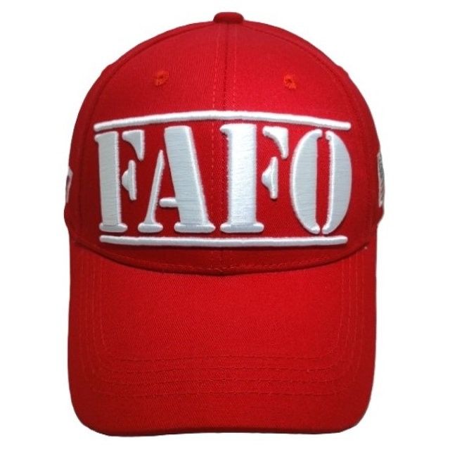 Trump FAFO Cap - Available in Red