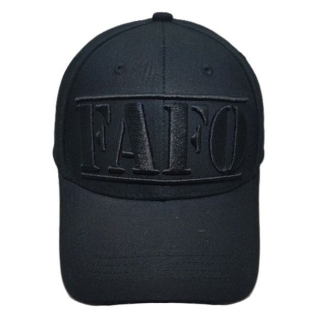 Trump Dark FAFO Cap - Available in Black