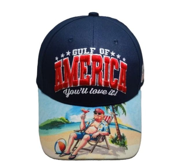 Gulf Of America Caps - Available in White or Navy