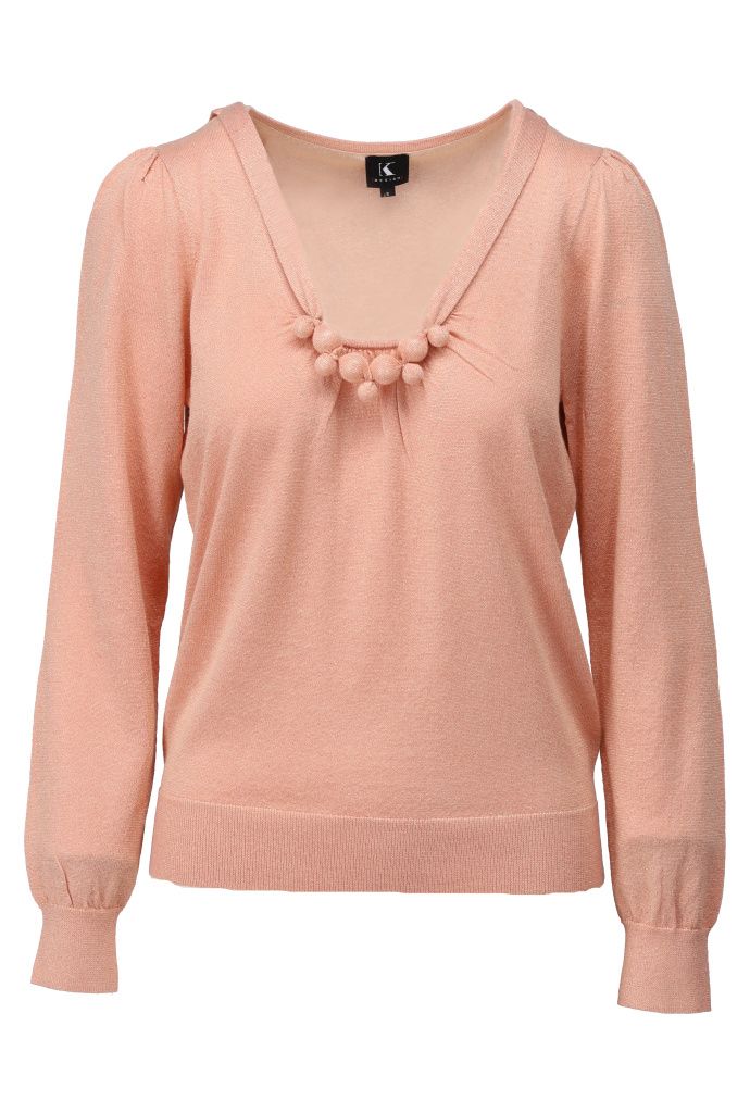 A822 - Peach lurex