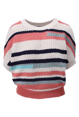 Pull met vleermuismouw A837 strip design