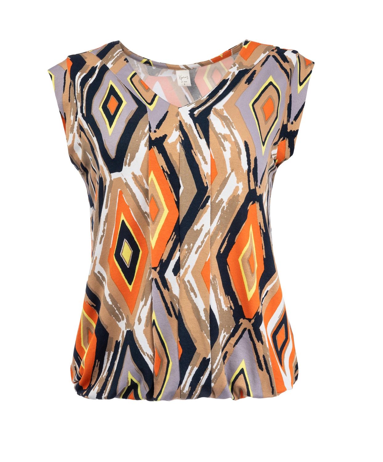 Misa SS Orange Diamonds